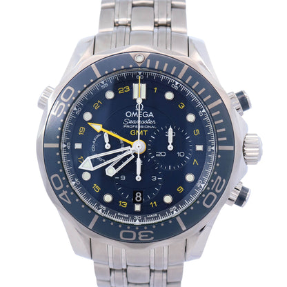 Omega Seamaster 44 mm Blue Dial Watch Ref# 212.30.44.52.03.001 - Happy Jewelers Fine Jewelry Lifetime Warranty