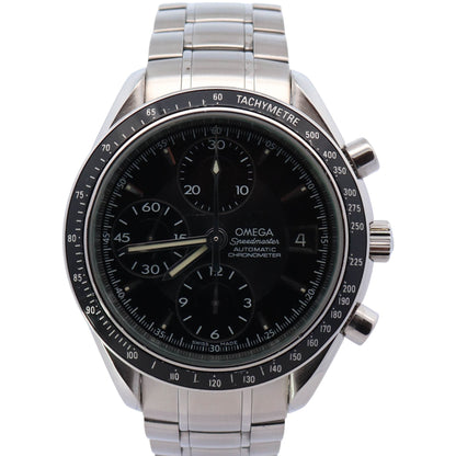 Omega Speedmaster 40mm Black Dial Watch Ref# 3210.50 - Happy Jewelers Fine Jewelry Lifetime Warranty