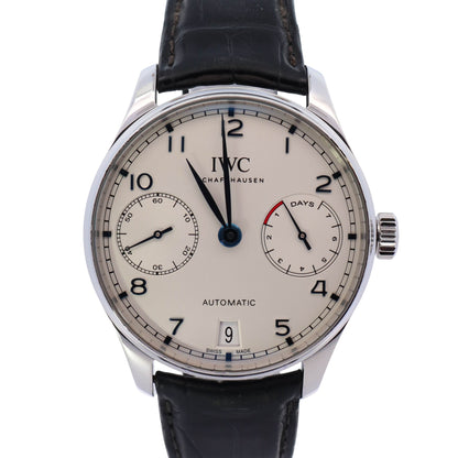 IWC Portugieser 42mm White Dial Watch Ref# IW5007-05