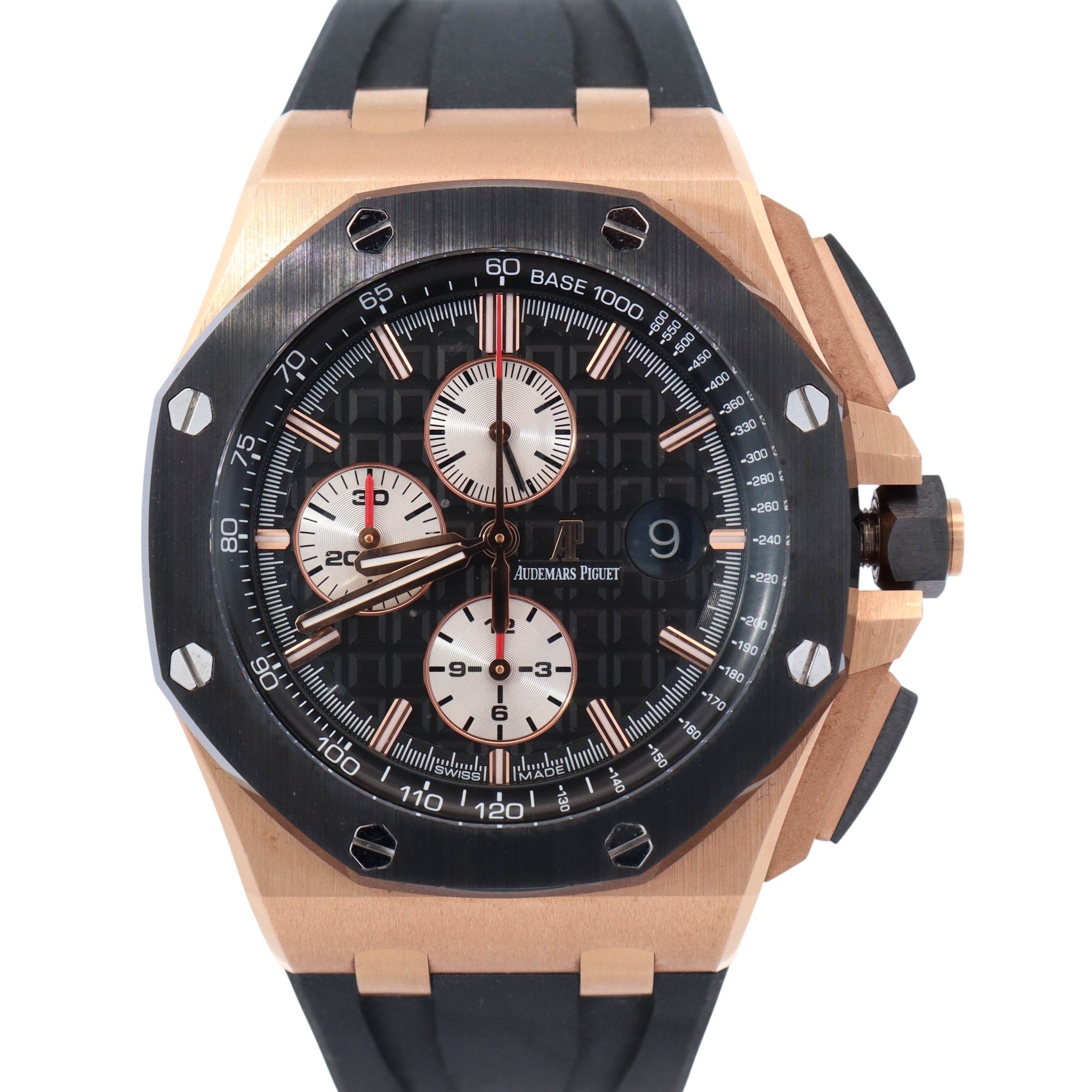 Audemars Piguet Royal Oak 44mm Black Dial Watch Ref# 26401RO.OO.A002CA.01