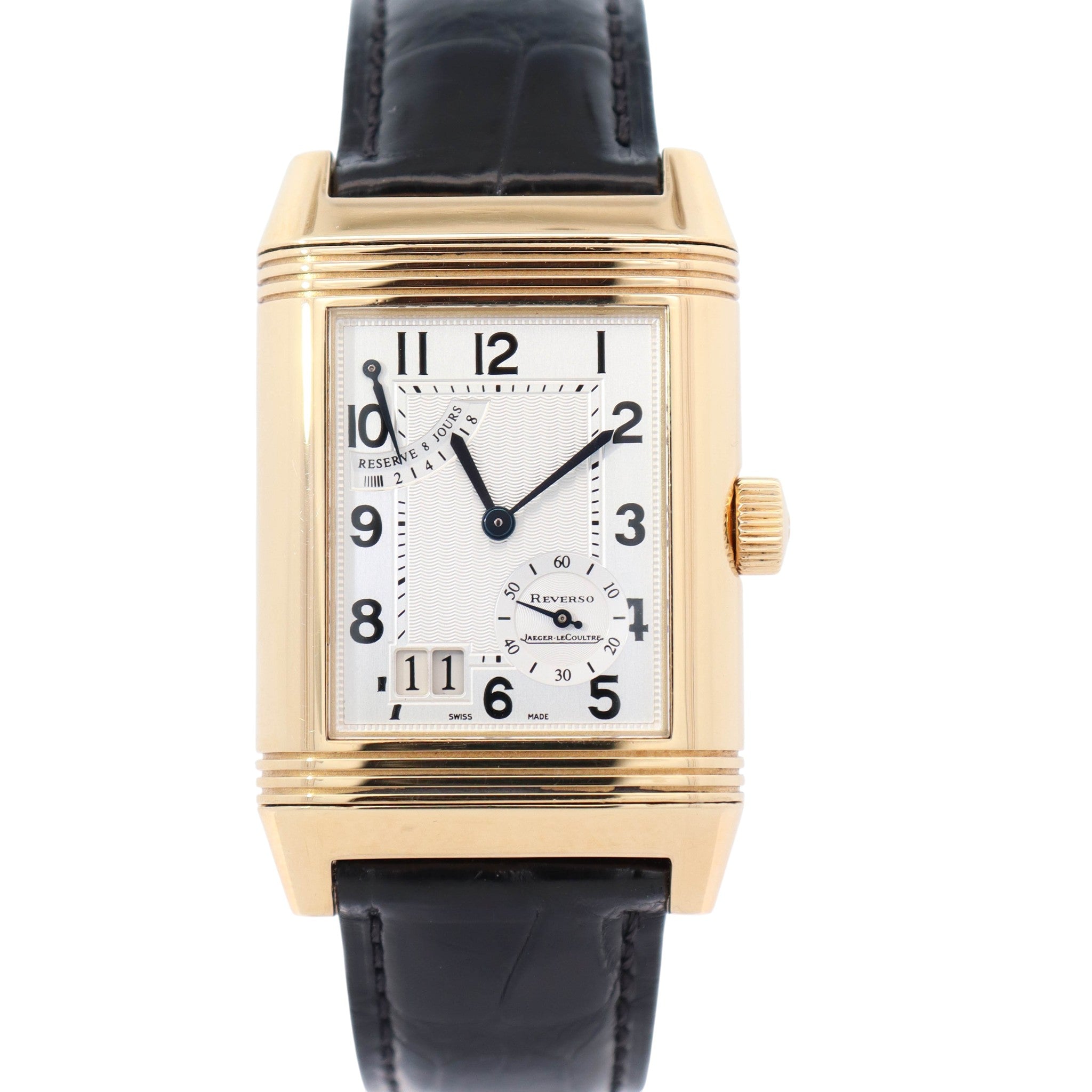 Jaeger-LeCoultre Reverso 47mm White Dial Watch Ref# Q3001420