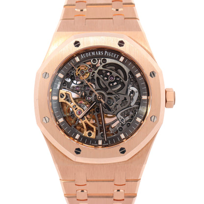 Audemars Piguet Royal Oak 41mm Open Work Dial Watch Ref# 154070R.OO.1220OR.01