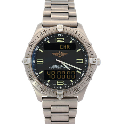 Breitling Aerospace 40mm Grey Dial Watch Ref# E65062