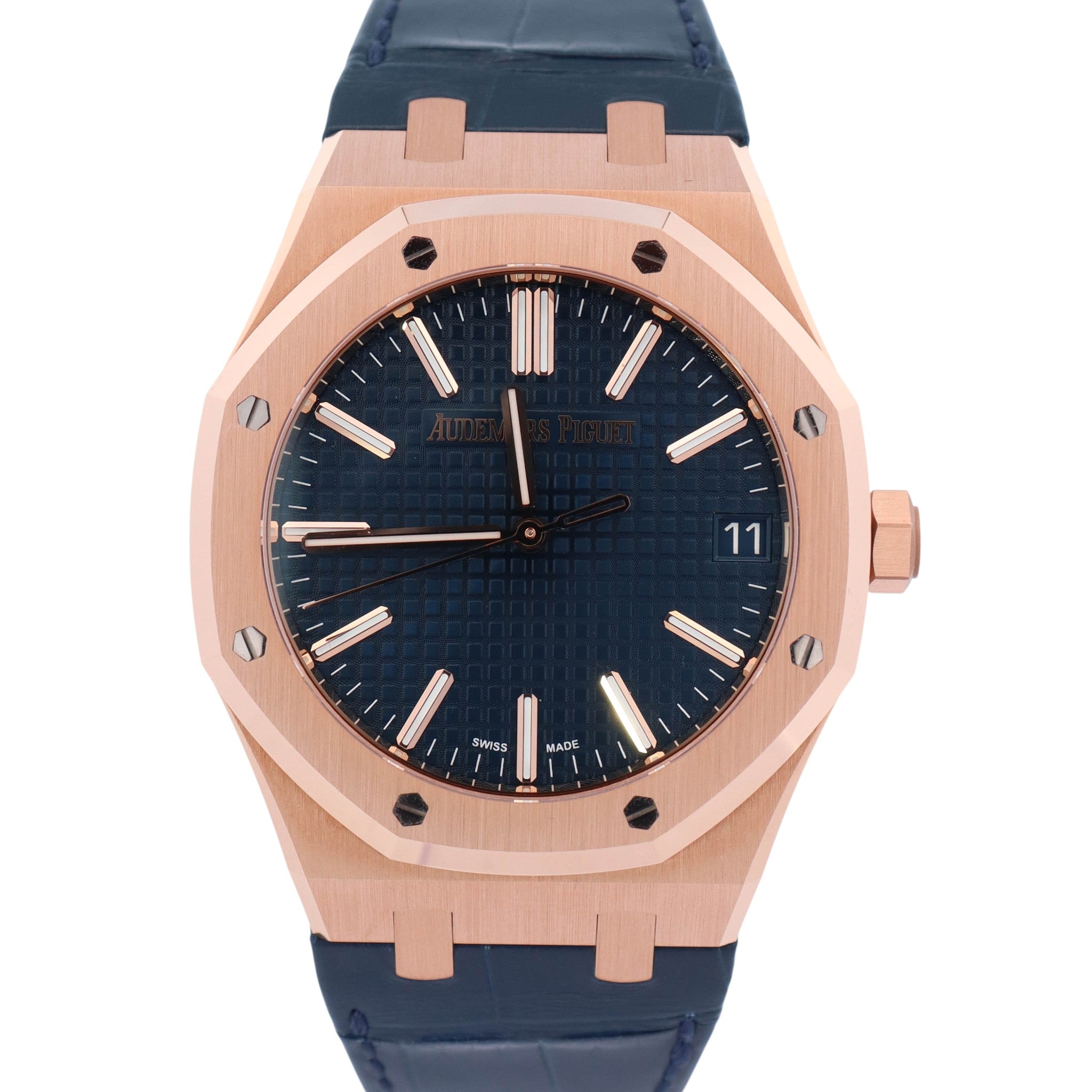 Audemars Piguet Royal Oak Offshore 41mm Blue Dial Watch Ref