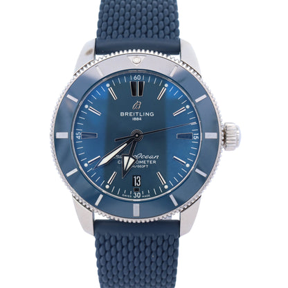 Breitling Superocean Heritage 44mm Navy Blue Dial Watch Ref# AB2030161C1S1