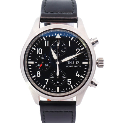 IWC Pilots 42mm White Dial Watch Ref# IW3717-01