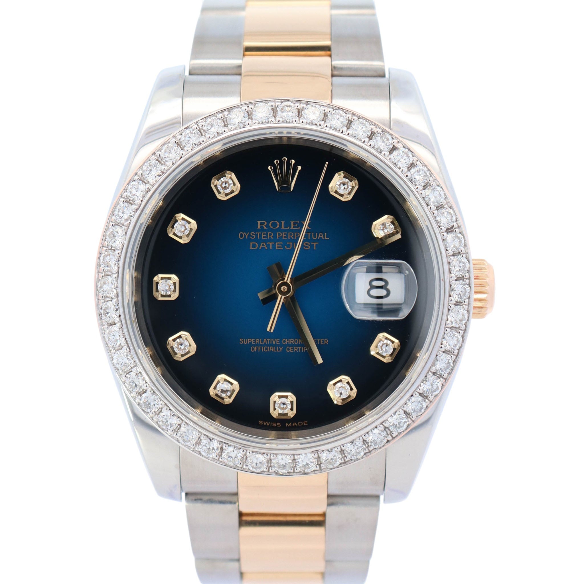 Rolex Datejust 36mm Blue Dial Watch Ref# 116233