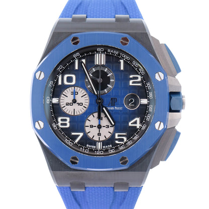 Audemars Piguet Royal Oak 44mm Blue Dial Watch Ref# 26405CE.OO.A030CA.01.A