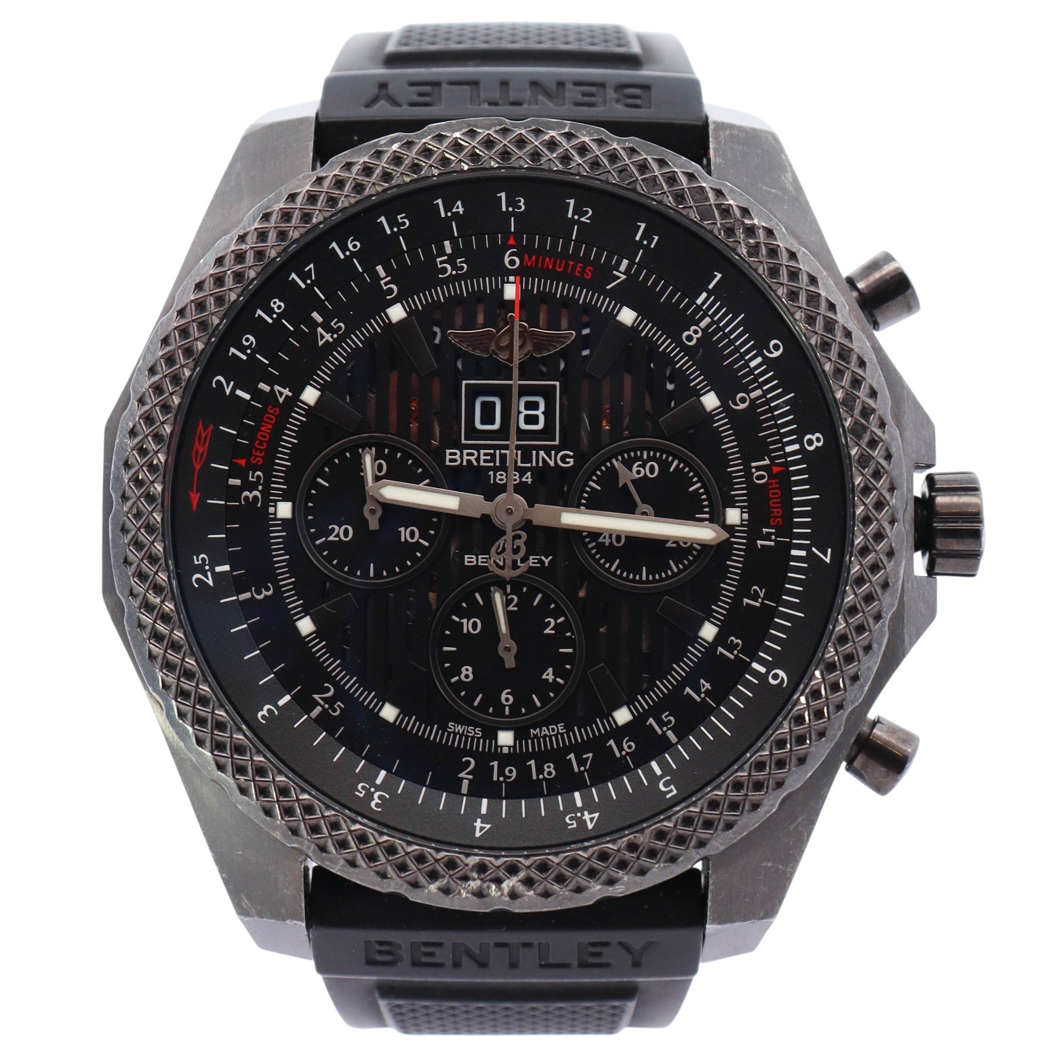 Breitling Bentley 48mm Black Dial Watch Ref# M4436413/BD27