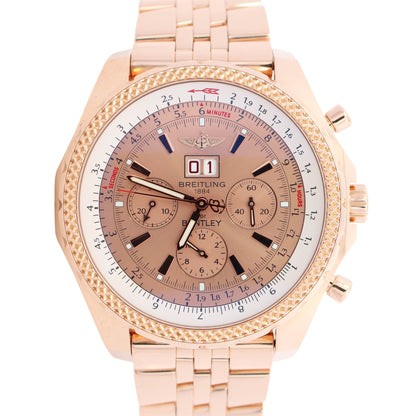 Breitling Bentley 48mm Rose Dial Watch Ref# H44362