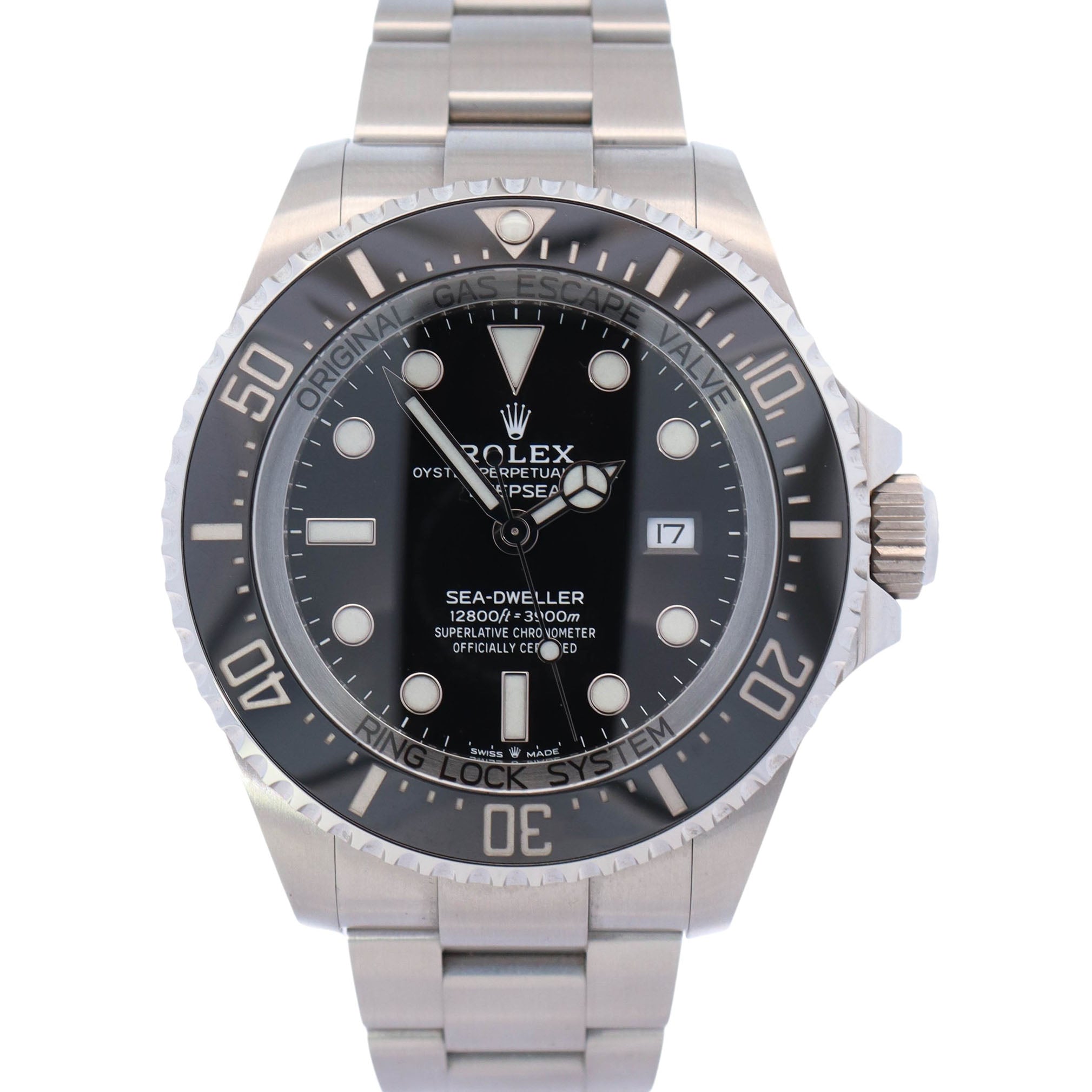 Rolex Sea-Dweller 44mm Black Dial Watch Ref# 126660