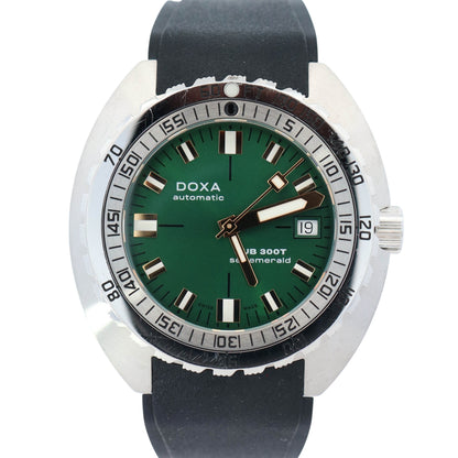 DOXA Sub 300T 42.5mm Green Dial Watch Ref# 840.10.131.26-N - Happy Jewelers Fine Jewelry Lifetime Warranty