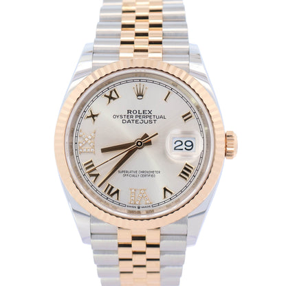 Rolex Datejust 36mm Silver Dial Watch Ref# 126233