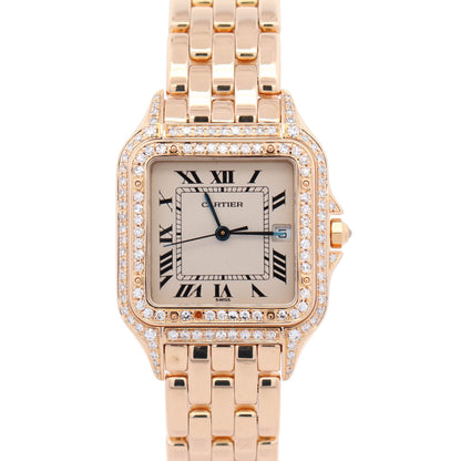 Cartier Panthere 29mm White Dial Watch Ref# 88272147