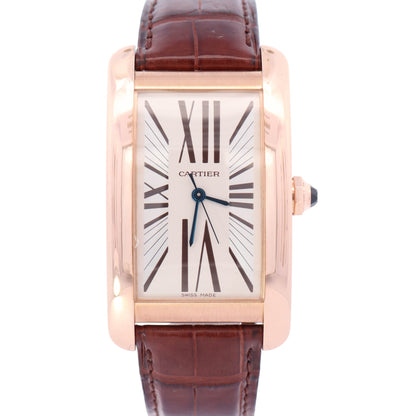 Cartier Tank 26.5mm Ivory Dial Watch Ref# W2607156