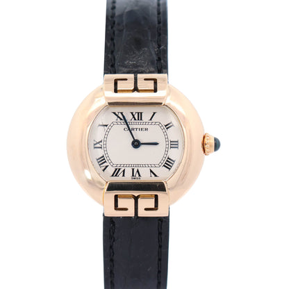 Cartier Ellipse 26mm White Dial Watch Ref# W1513656