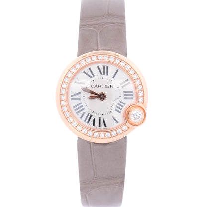Cartier Ballon Blanc De 26mm Silver Dial Watch Ref# WJBL0006