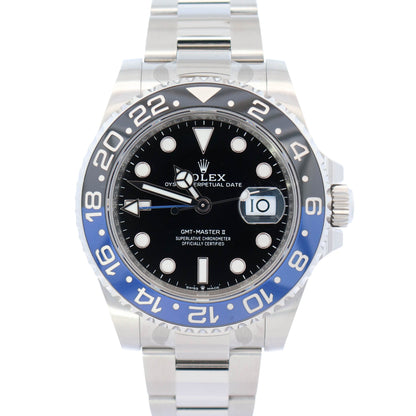 Rolex GMT-Master II 40mm Blue Dial Watch Ref# 126710BLNR - Happy Jewelers Fine Jewelry Lifetime Warranty