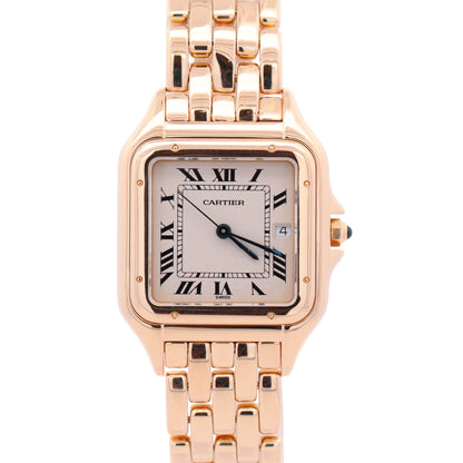 Cartier Panthere 31mm White Dial Watch Ref# 83783647 - Happy Jewelers Fine Jewelry Lifetime Warranty