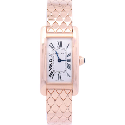Cartier Tank 35mm Ivory Dial Watch Ref# W2620031