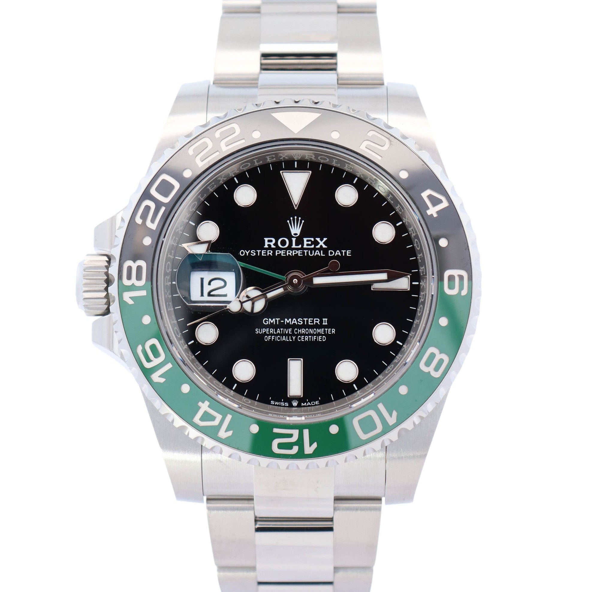 Rolex GMT-Master II 40mm Black Dial Watch Ref# 126720VTNR