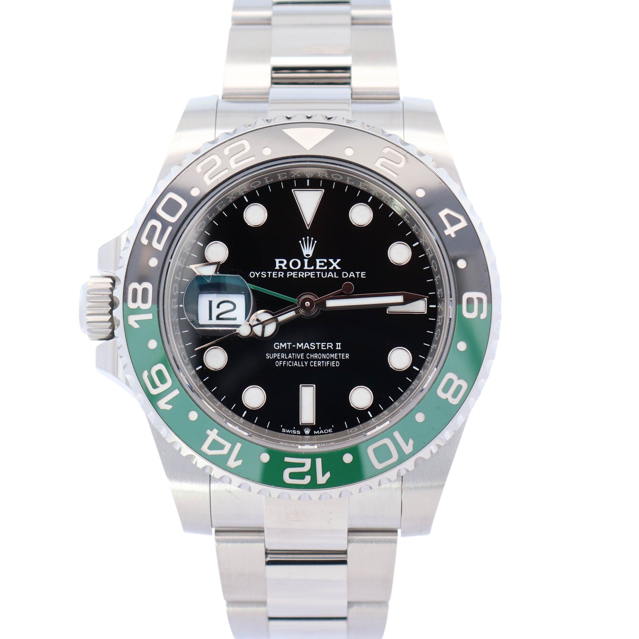 Rolex GMT-Master II 40mm Black Dial Watch Ref# 126720VTNR - Happy Jewelers Fine Jewelry Lifetime Warranty