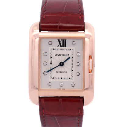 Cartier Tank 40mm Silver Dial Watch Ref# WJTA0006 - Happy Jewelers Fine Jewelry Lifetime Warranty