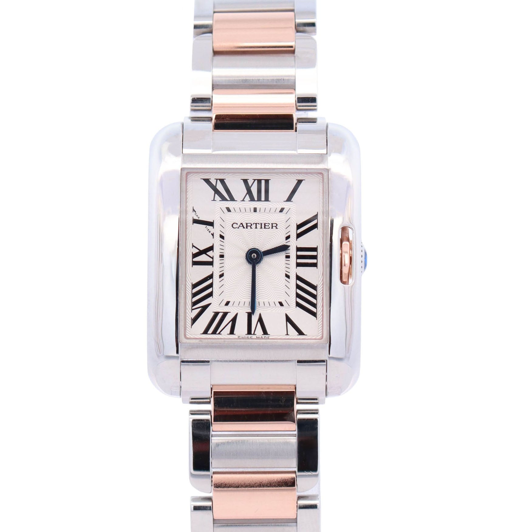 Cartier Tank 22mm Silver Dial Watch Ref# W5310019