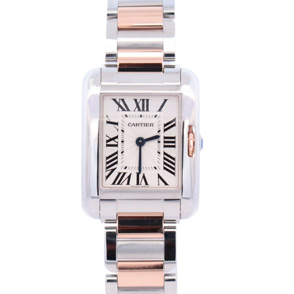 Cartier Tank 22mm Silver Dial Watch Ref# W5310019