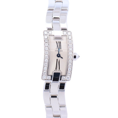 Cartier Ballerine 23x14mm Silver Dial Watch Ref# WG40033J