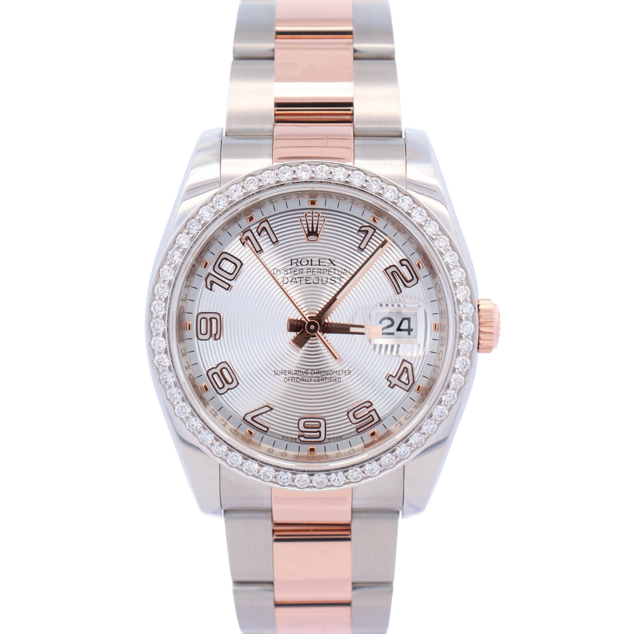 Rolex Datejust 36mm Silver Dial Watch Ref# 116231