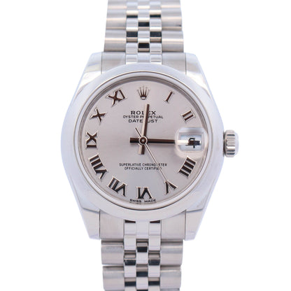 Rolex Datejust 31mm Silver Roman Dial Watch Ref# 178240 - Happy Jewelers Fine Jewelry Lifetime Warranty