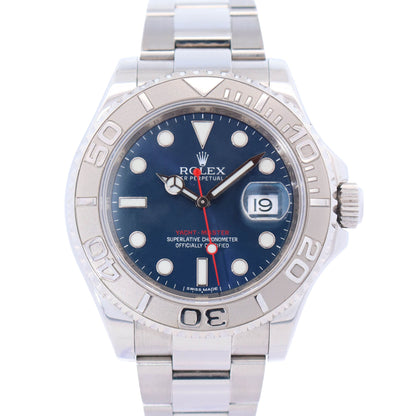 Rolex Yacht-Master 40mm Blue Dot Dial Watch Ref# 116622