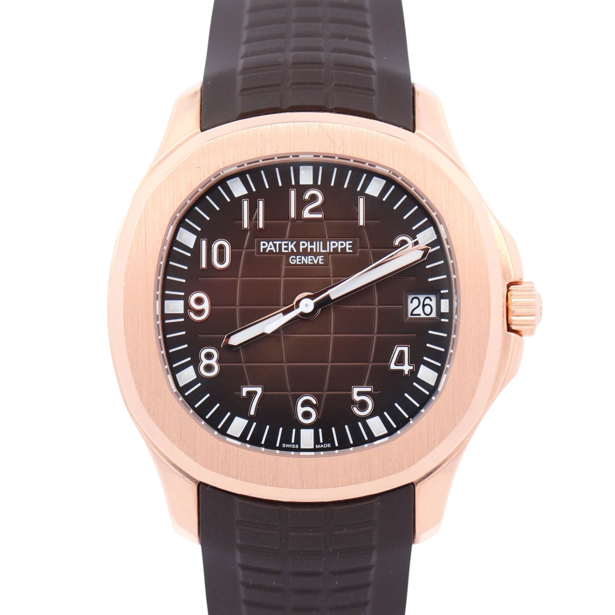 Patek Philippe Aquanaut 40mm Brown Dial Ref# 5167R-001 - Happy Jewelers Fine Jewelry Lifetime Warranty