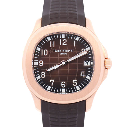 Patek Philippe Aquanaut 40mm Brown Dial Ref# 5167R-001 - Happy Jewelers Fine Jewelry Lifetime Warranty