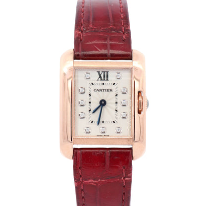 Cartier Tank 30mm Silver Dial Watch Ref# WJTA0007