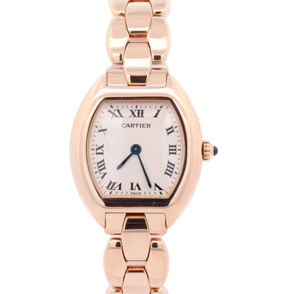 Cartier Tonneau 24mm Ivory Dial Watch Ref# W15174P4 - Happy Jewelers Fine Jewelry Lifetime Warranty