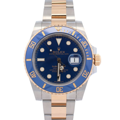 Rolex Submariner 40mm Blue Dial Watch Ref# 116613LB - Happy Jewelers Fine Jewelry Lifetime Warranty