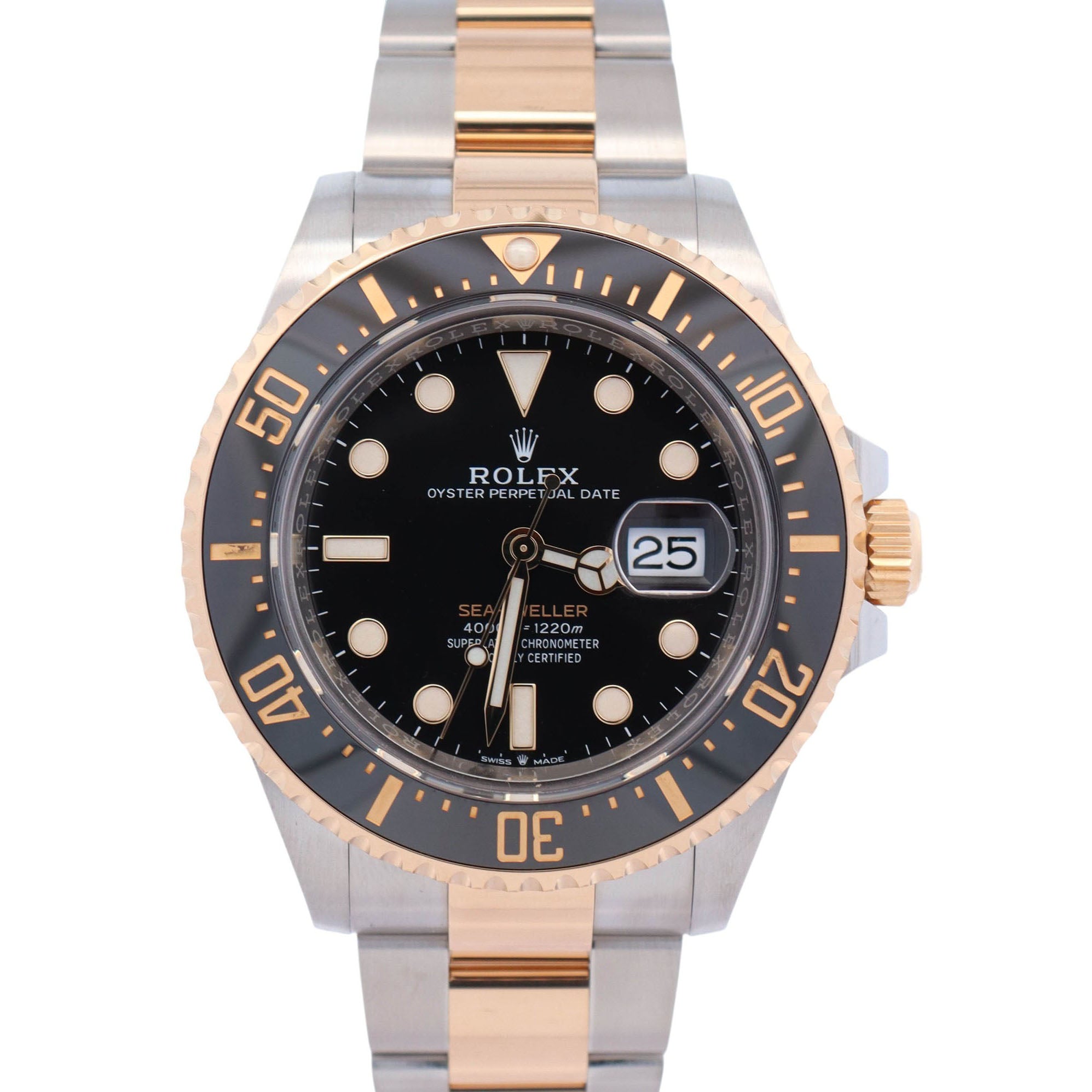Rolex Sea-Dweller 43mm Black Dial Watch Ref# 126603