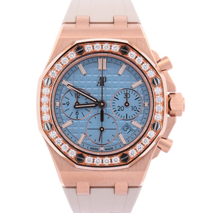 Audemars Piguet Royal Oak 37mm Blue Dial Watch Ref# 26231OR.ZZ.A085CA.01