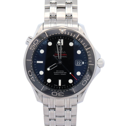 Omega Seamaster 41 mm Black Dial Watch Ref# 168.1670