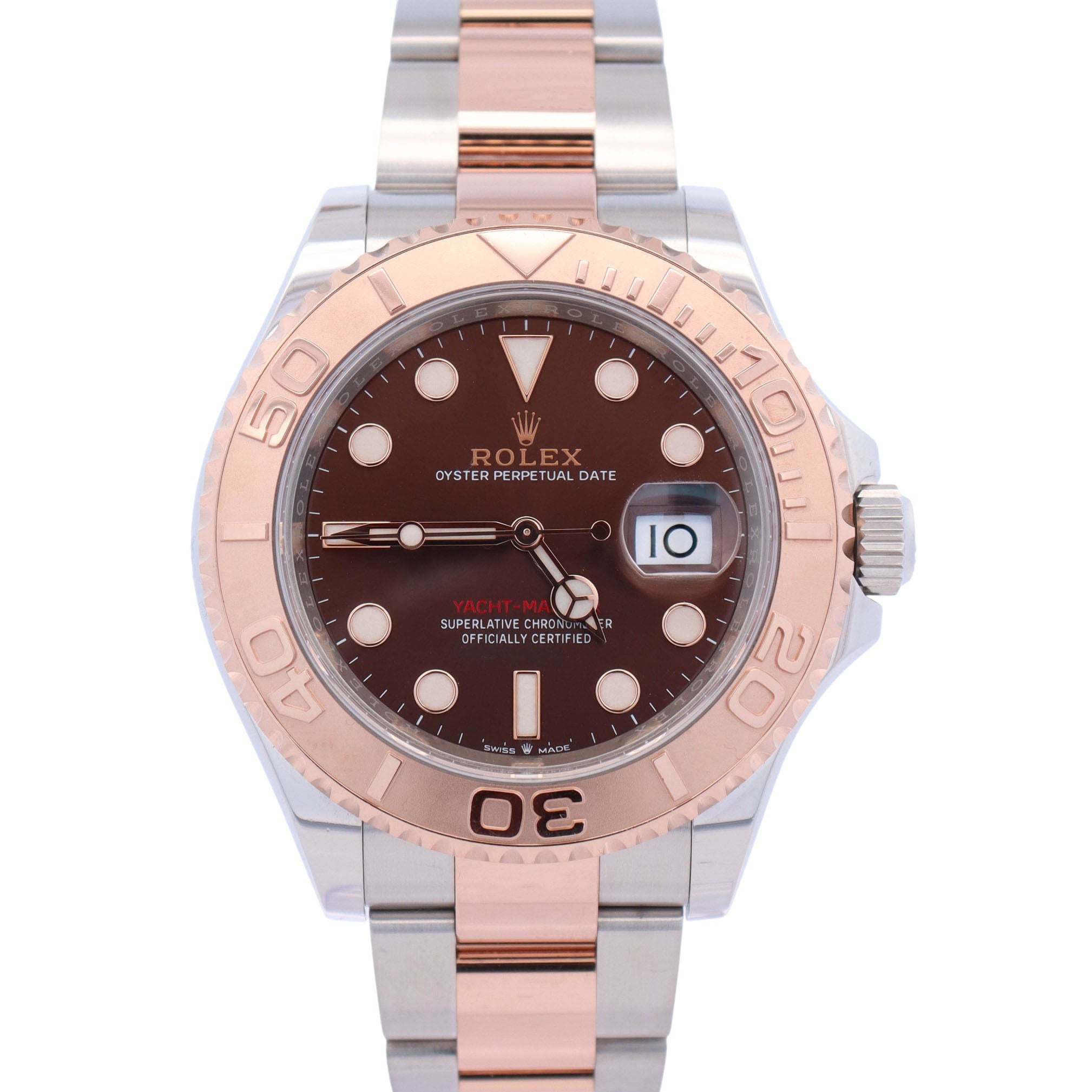 Rolex Yacht-Master 40mm Chocolate Dial Watch Ref# 126621