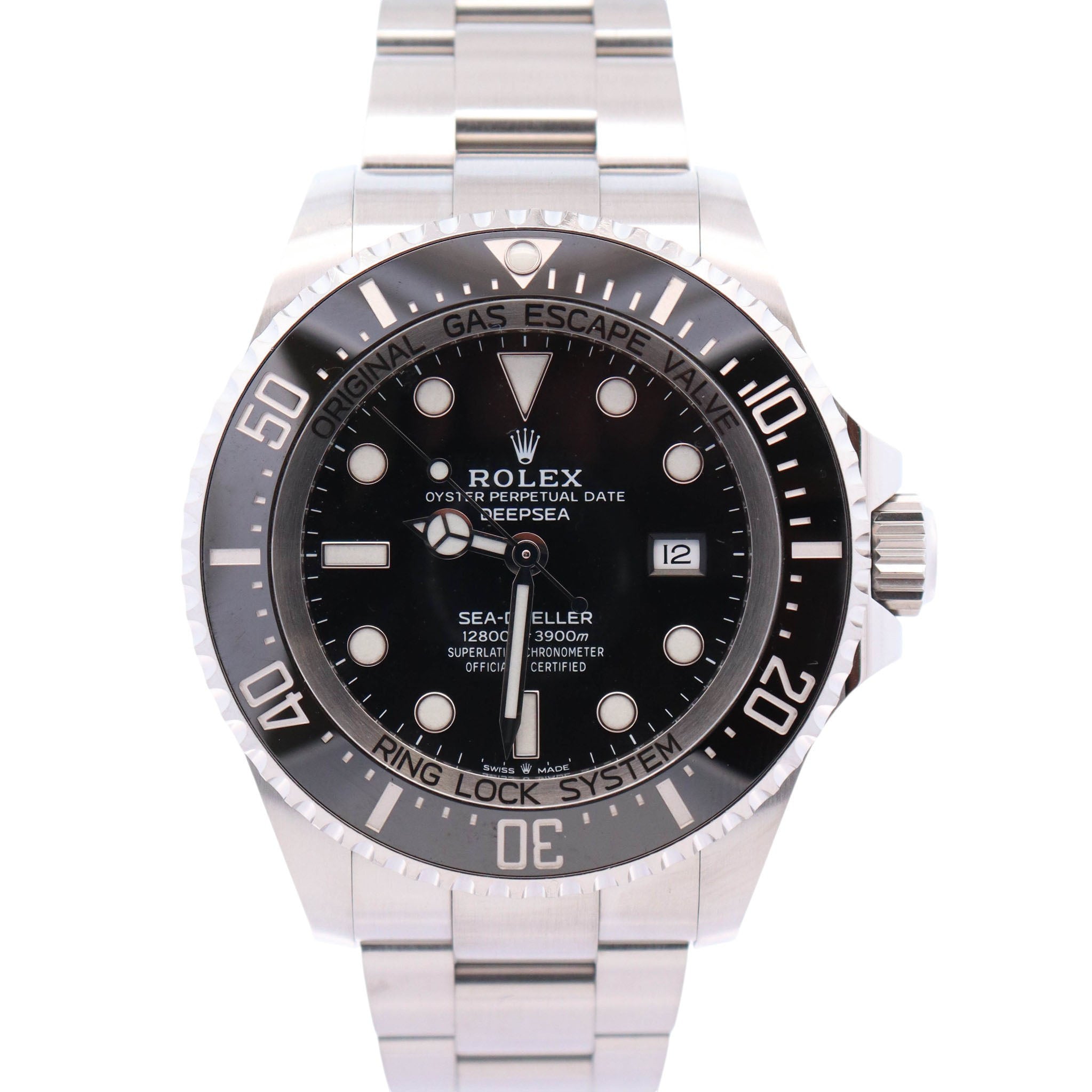 Rolex Sea-Dweller 44mm Black Dial Watch Ref# 126660 - Happy Jewelers Fine Jewelry Lifetime Warranty