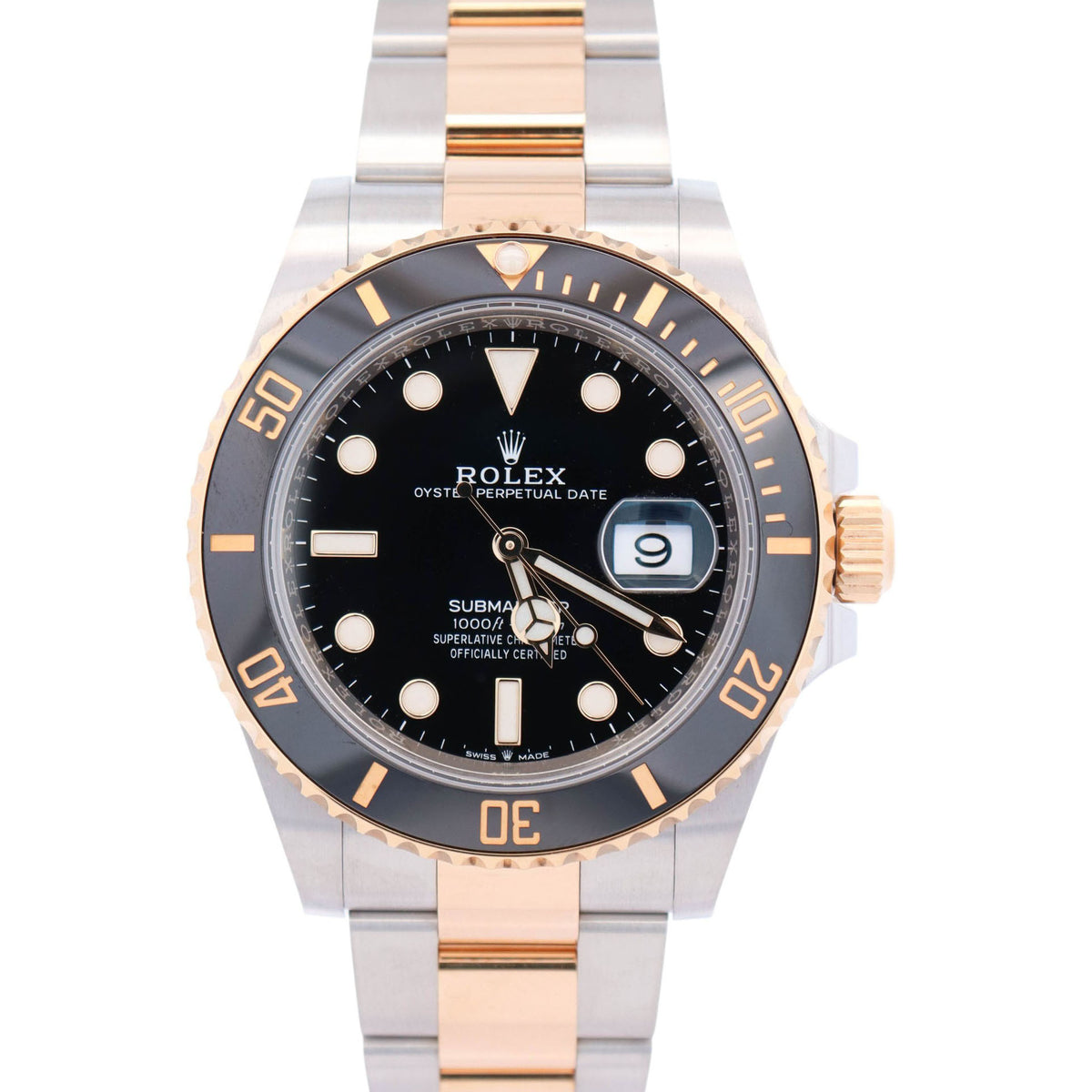 Rolex Submariner 41mm Black Dial Watch Ref# 126613LN