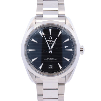 Omega Seamaster Aqua Terra 38mm Black Dial Watch Ref# 220.10.38.20.01.001 - Happy Jewelers Fine Jewelry Lifetime Warranty