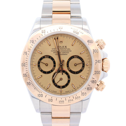 Rolex Daytona 40mm Champagne Dial Watch Ref# 16523