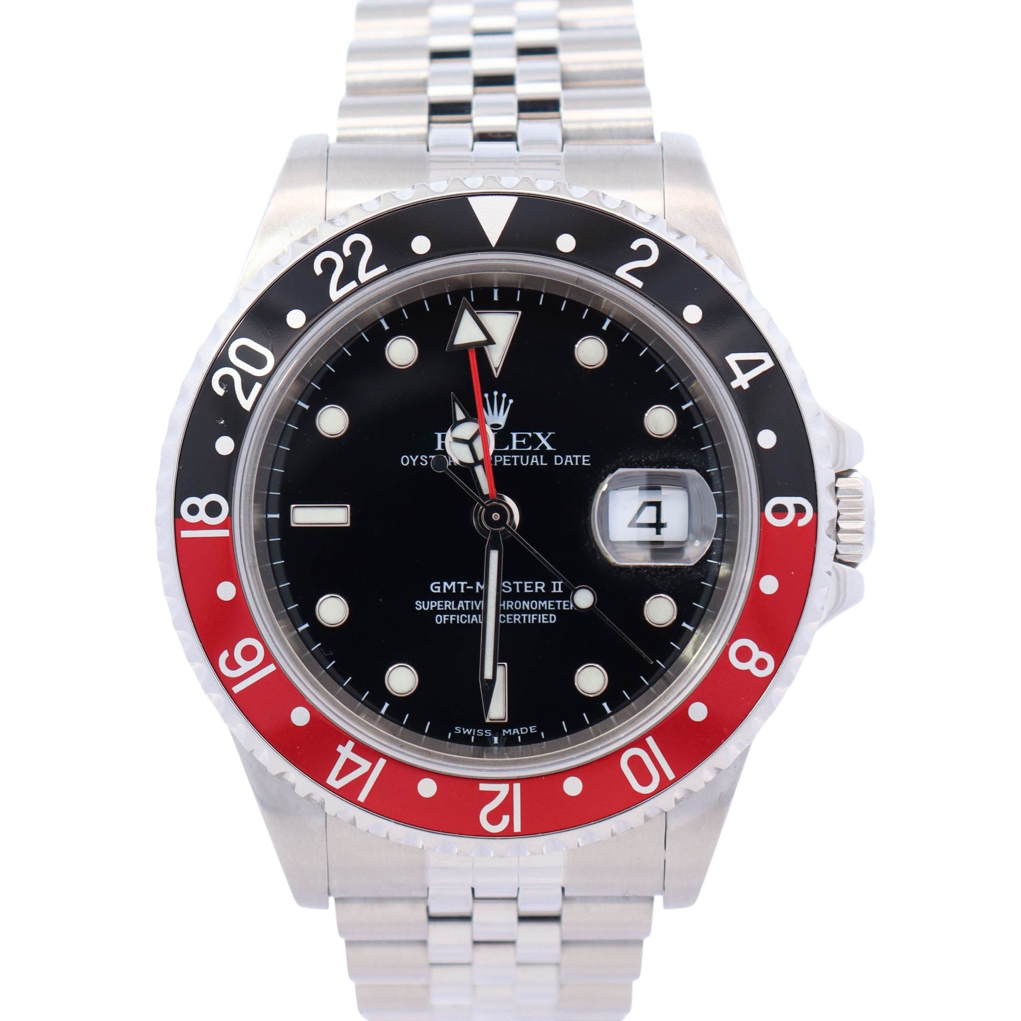 Rolex GMT-Master II 40mm Black Dial Watch Ref# 16710 - Happy Jewelers Fine Jewelry Lifetime Warranty