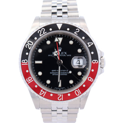 Rolex GMT-Master II 40mm Black Dial Watch Ref# 16710 - Happy Jewelers Fine Jewelry Lifetime Warranty