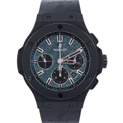 Hublot Big Bang 44mm Blue Jeans Dial Watch Ref# 301.CI.2770.NR.JEANS