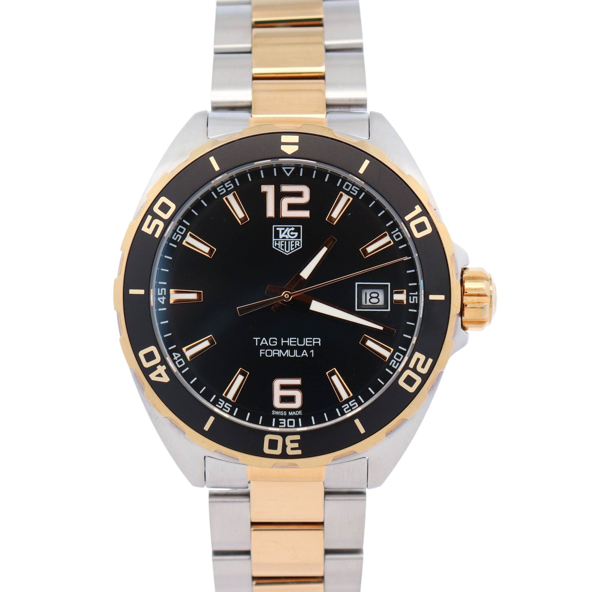 Tag Heuer Formula 1 43mm Black Dial Watch Ref#WAY2013.BA0927